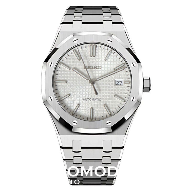 Seiko White Royal Oak MOD