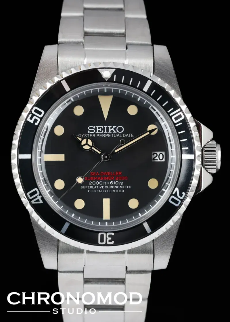 Sea-Dweller 'Double Red' - Custom Mod Watch