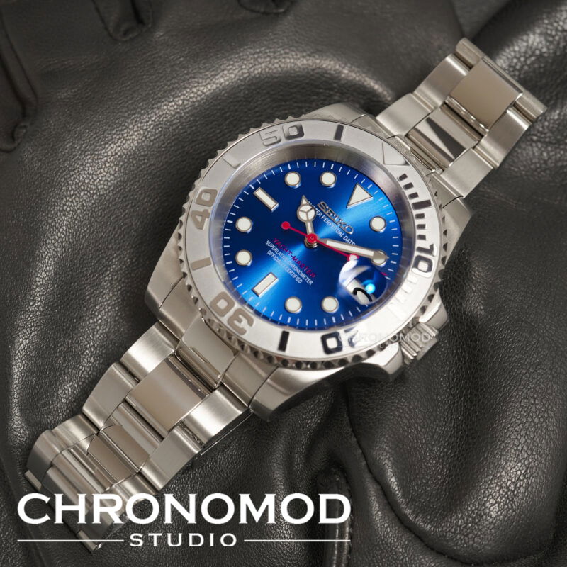Seiko Blue Azure Yachter MOD - Image 6