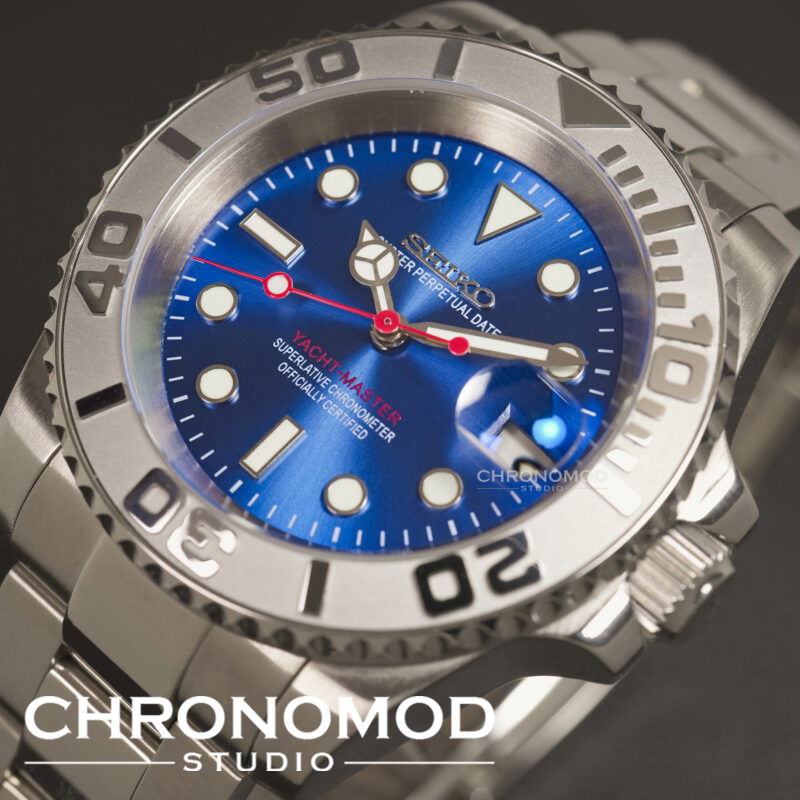 Seiko Blue Azure Yachter MOD - Image 5