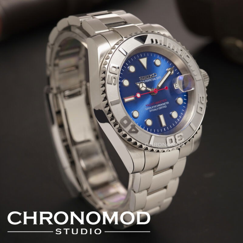 Seiko Blue Azure Yachter MOD - Image 4